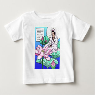 Camiseta Para Bebê Kuan Yin, Quan Yin, Ouve Seus Crimes