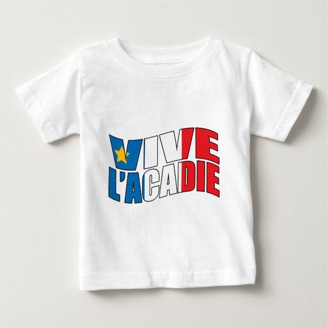 Camiseta Para Bebê L'acadie de Vive (Frente)
