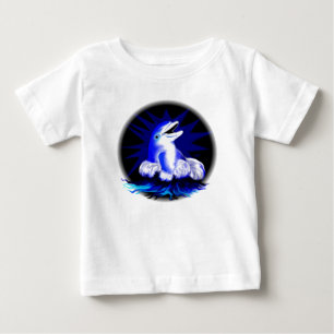 Camiseta Para Bebê Lachender Delfin