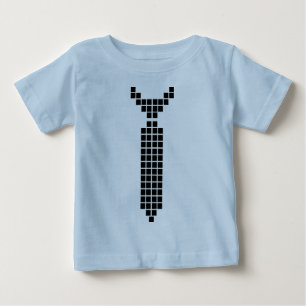 Camiseta Para Bebê Laço do pixel