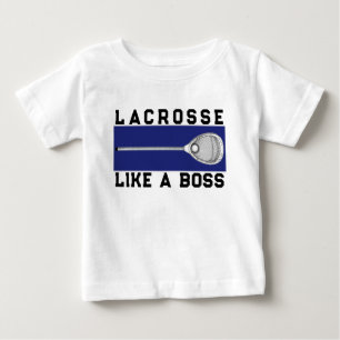Camiseta Para Bebê Lacrosse Goalie