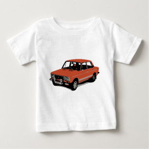 Camiseta Para Bebê Lada - o carro soviético do russo