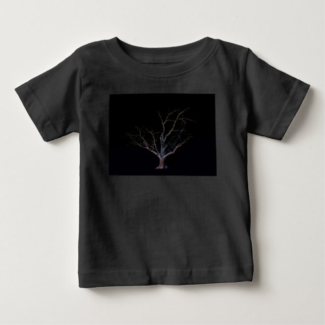 Camiseta Para Bebê Lado Escuro 2 icm (Frente)