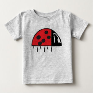 Camiseta Para Bebê Ladybug