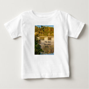 Camiseta Para Bebê Lago Springfield Autumn Fish Baby T-shirt