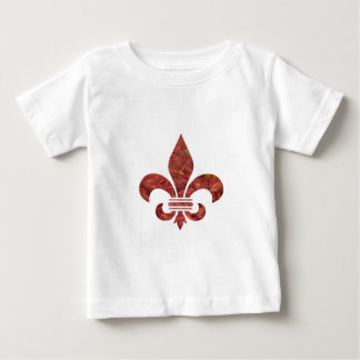 Camiseta Para Bebê Lagostim Fleu de Lis