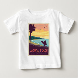 Camiseta Para Bebê Laguna Beach   Laguna Beach