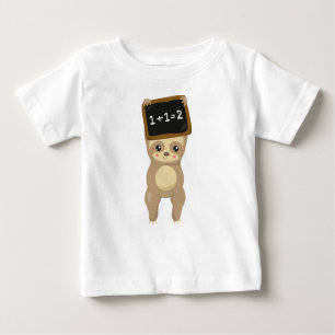 Camiseta Para Bebê Lama escolar, Lama branca, Lama de bebê, Conselho