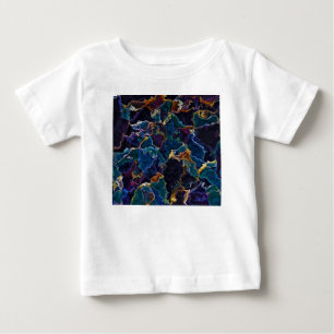 Camiseta Para Bebê Lamas De Óleo