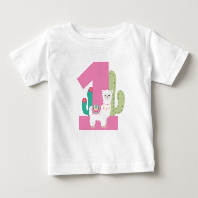 Camiseta Para Bebê Lamma 1 (Frente)