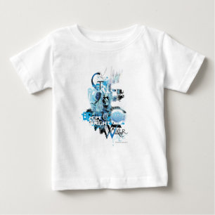 Camiseta Para Bebê Lanterna Azul Gráfico 1