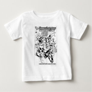 Camiseta Para Bebê Lanterna verde - arquivos e cobrir secretos das