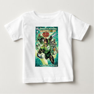 Camiseta Para Bebê Lanterna verde - arquivos e cobrir secretos das