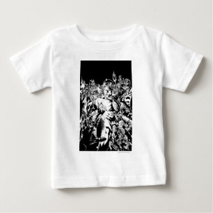 Camiseta Para Bebê Lanterna verde cercada