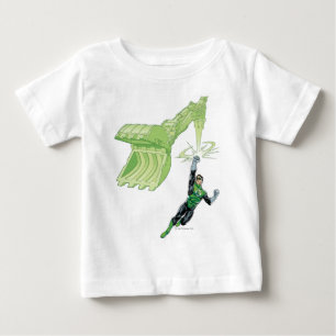 Camiseta Para Bebê Lanterna verde - cómica, com máquina