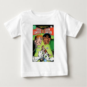 Camiseta Para Bebê Lanterna verde contra a lanterna verde