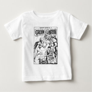 Camiseta Para Bebê Lanterna verde contra o feiticeiro das