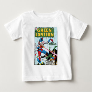 Camiseta Para Bebê Lanterna verde contra o palhaço
