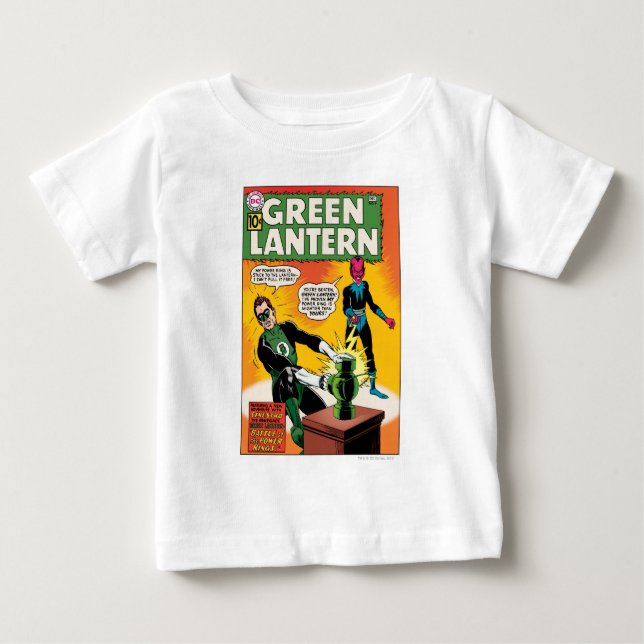 Camiseta Para Bebê Lanterna Verde e Cobrir Sinestro (Frente)
