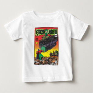 Camiseta Para Bebê Lanterna verde nas trincheiras
