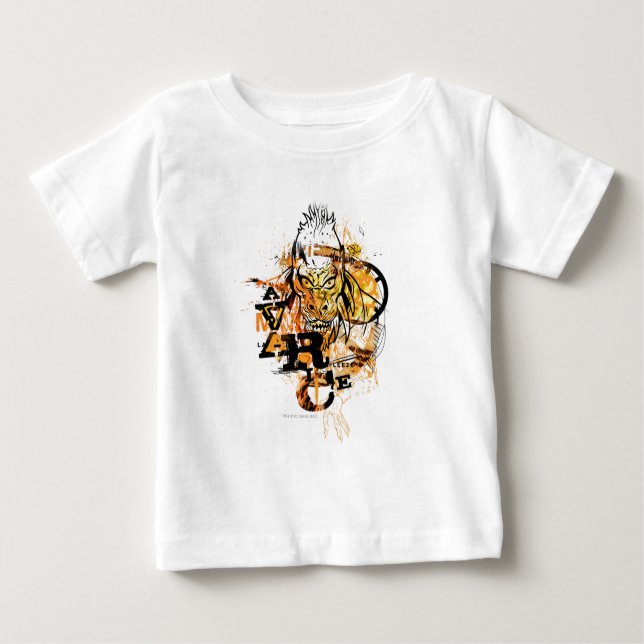 Camiseta Para Bebê Larfleeze - Agente Orange 11 (Frente)