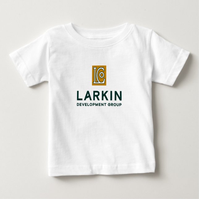 Camiseta Para Bebê Larkin Development Group T shirts (Frente)
