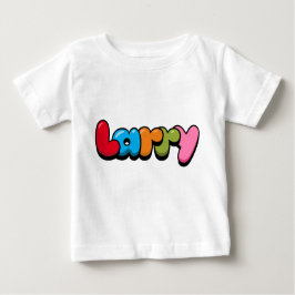 Camiseta Para Bebê Larry Baby T-Shirt