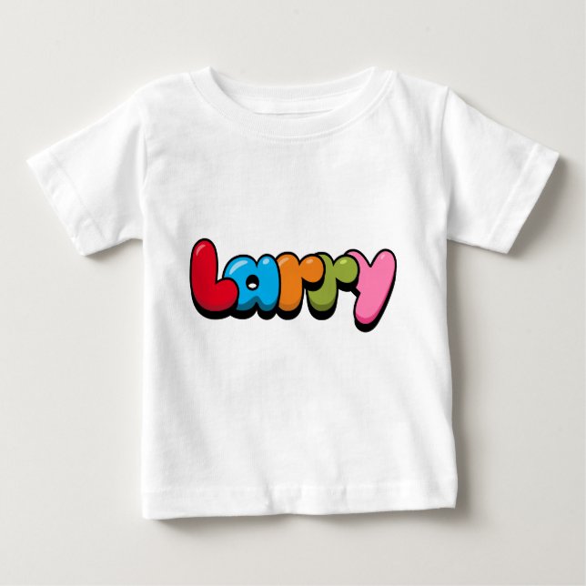 Camiseta Para Bebê Larry Baby T-Shirt (Frente)