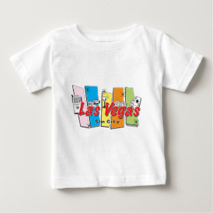Camiseta Para Bebê Las-Vegas-Pecado-Cidade
