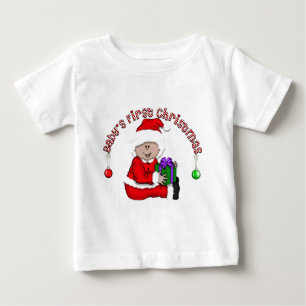 Camiseta Para Bebê Latino Elf Baby 1rua Natal