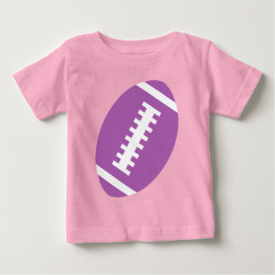 Camiseta Para Bebê LAVANDA DE FUTEBOL   Futebol de primeira linha