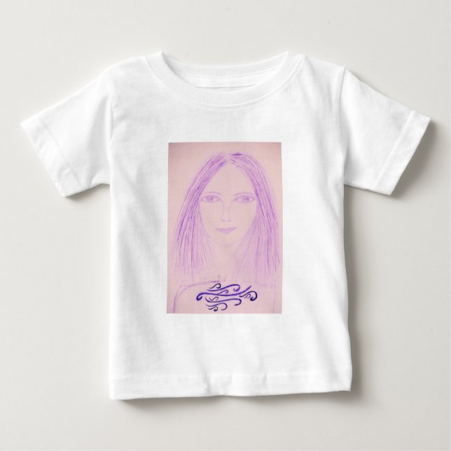 Camiseta Para Bebê Layla (Frente)