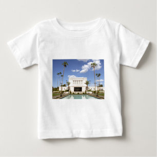 Camiseta Para Bebê lds mesa arizona templo, foto mórmon