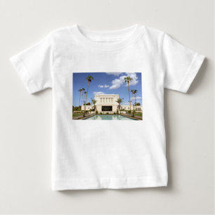 Camiseta Para Bebê lds mesa arizona templo, foto mórmon