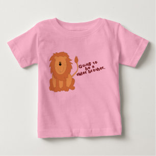 Camiseta Para Bebê leão