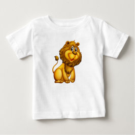 Camiseta Para Bebê leão