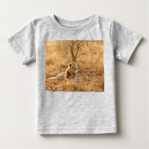 Camiseta Para Bebê Leão