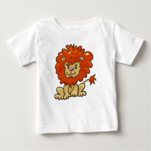 Camiseta Para Bebê Leão-Bebê-Cujo