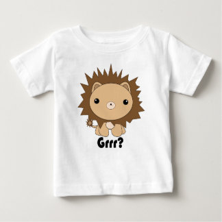 Camiseta Para Bebê Leão bonito Grrr de Kawaii? T-shirt