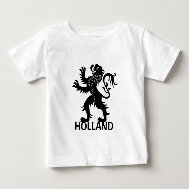 Camiseta Para Bebê Leão de Holland (Frente)