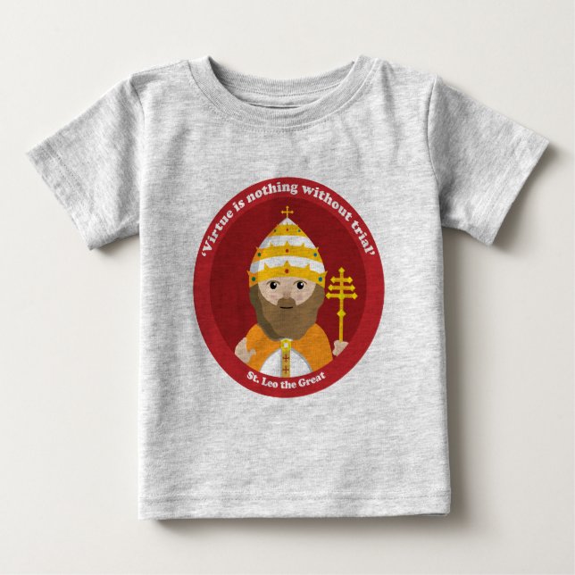 Camiseta Para Bebê Leão, o Excelente (Frente)
