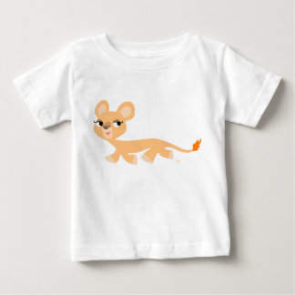 Camiseta Para Bebê Legal caricatura Lioness Baby T-shirt