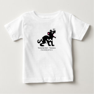 Camiseta Para Bebê Legal demônio da Tasmânia - Amante de os animais -