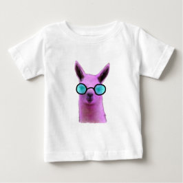 Camiseta Para Bebê Legal Llama Rosa!