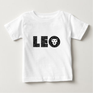 Camiseta Para Bebê Leo