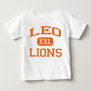 Camiseta Para Bebê Leo - leões - segundo grau de Leo - Chicago