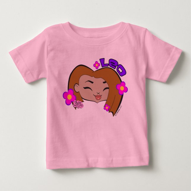 Camiseta Para Bebê Leo T-Shirt (Frente)