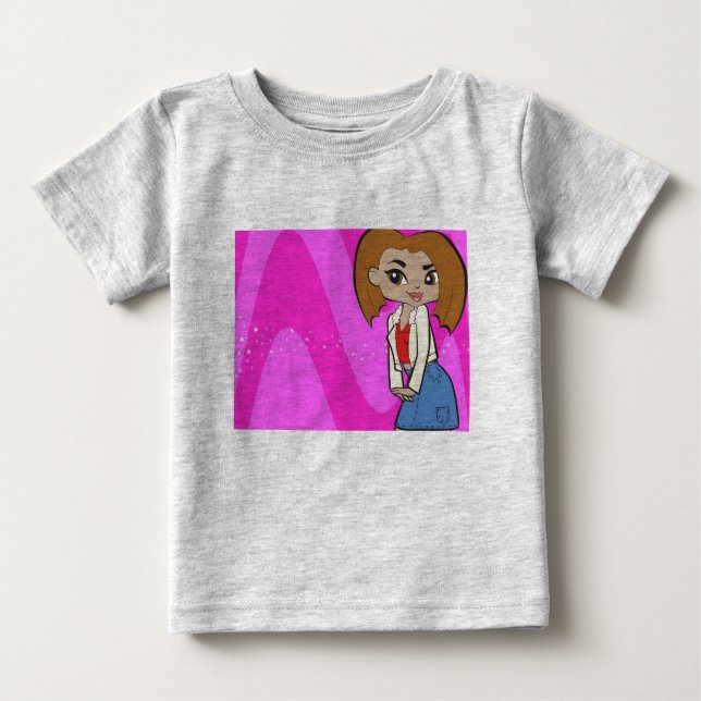 Camiseta Para Bebê Leo T-Shirt (Frente)
