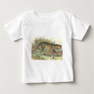 Camiseta Para Bebê Leopard-Cat (Variedade de Javan) Felis javanensis