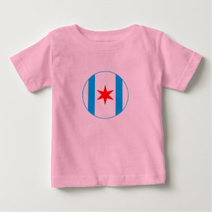 Camiseta Para Bebê Ligação em ponte clássica do jérsei do bebê d